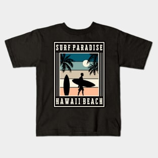 Retro Vintage Hawaii Kids T-Shirt